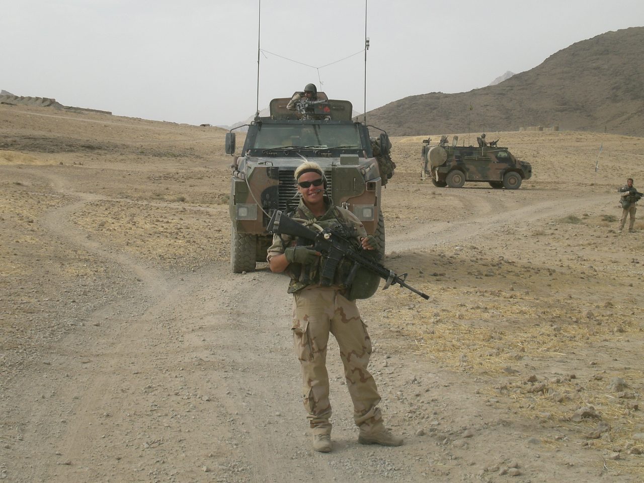 Jessica in Afghanistan