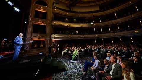 Openingsceremonie Koninklijke Schouwburg
